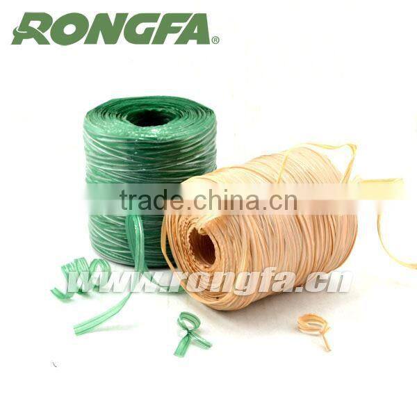 transparent plastic coated double wire plant twist tie