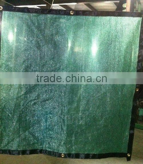 Hot sales hdpe eyelet plastic green shade nets