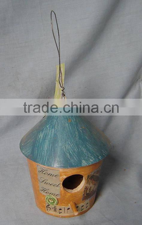 Cheap metal bird house