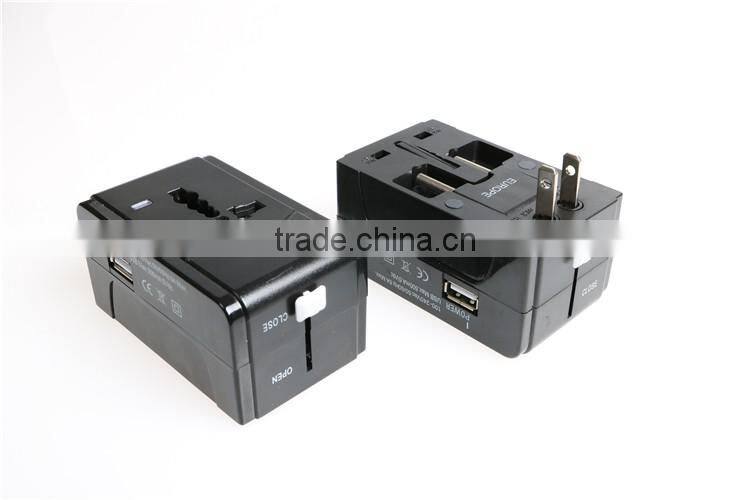 World cup 2016 promotion item unviersal to Germany France Euro uae Barzil plug adapter Germany travel with USB