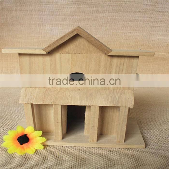 Unfinished wooden bird nest and happy giant adult and kid toys for sale