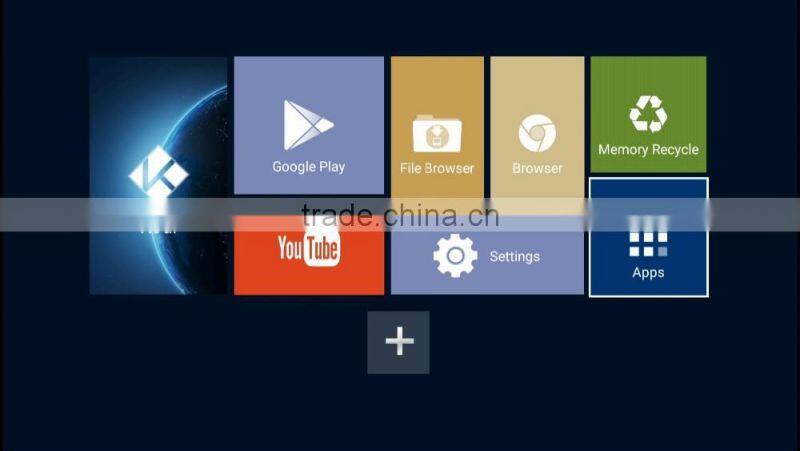 2016 Latest Android 6.0 Amlogic S905X Freesat 2GB+8GB Powerful Android TV Box Internet OTT TV Box For Wholesale