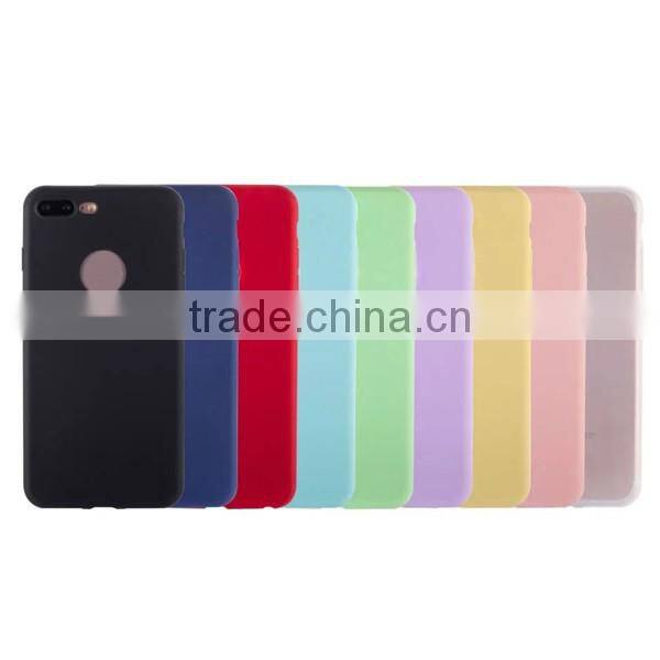 ice cream color TPU soft phone case for iPhone7 Plus