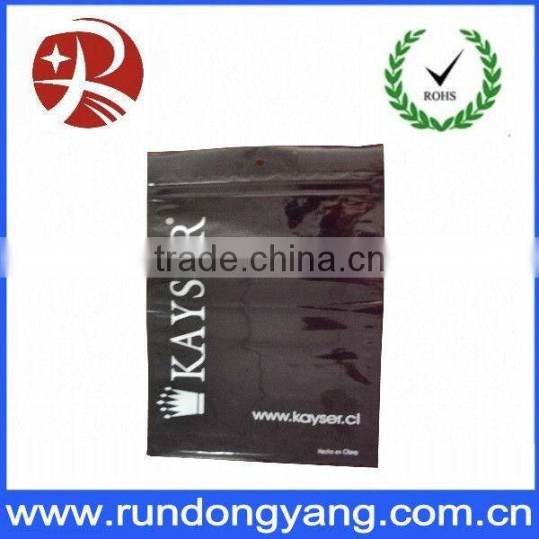 Printing zippered bag for wholesale