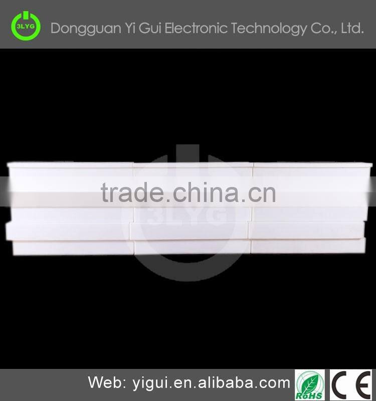 2017 hot sale PE plastic led illuminated furniture table