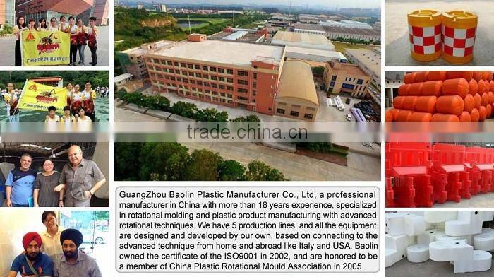 Roto Mold Plastic Racing Barriers