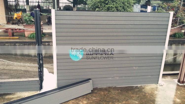 wpc fencing for outdoor High standard outdoor wpc fencing Supplier wpc fence panel 205*20MM