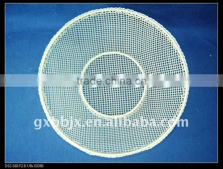 White wire home storage retail display baskets
