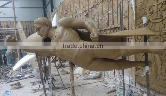 Marvel Comics Figure Fiberglass Statue batman spiderman captain of american hulk statue