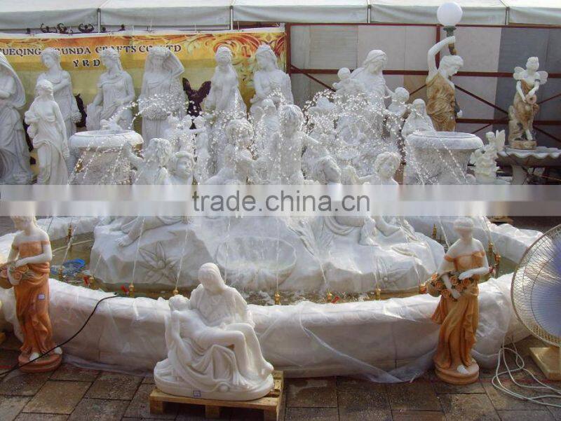 hand carved western style design marble stone mermaid fountain beautiful marble stone mermaid statue fountain