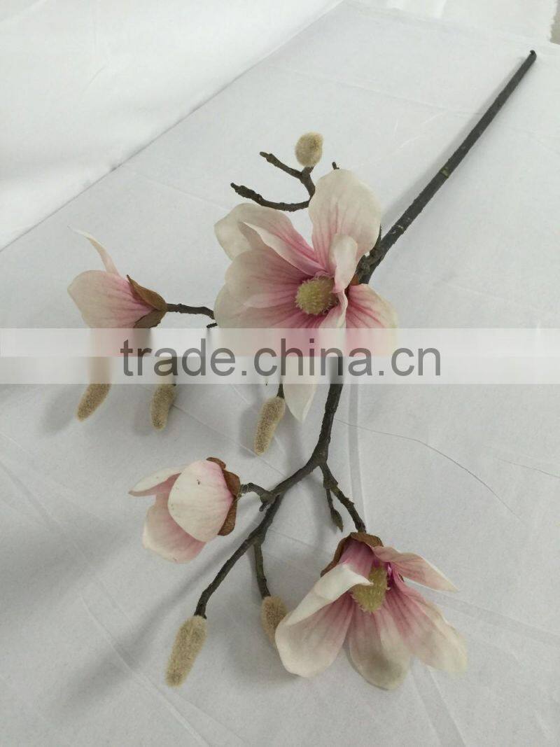 High quality artificial magnolia flowers for export