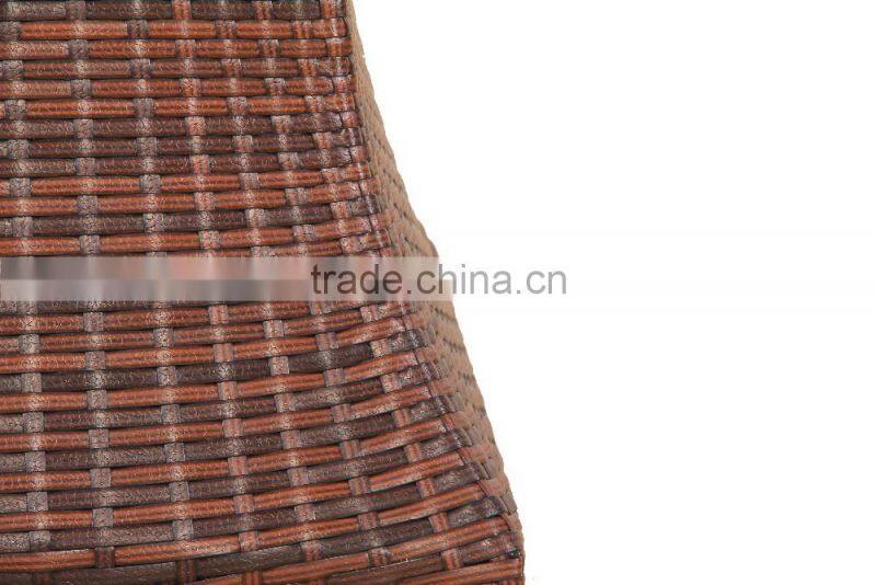 2016 new round umbrella stand rattan table