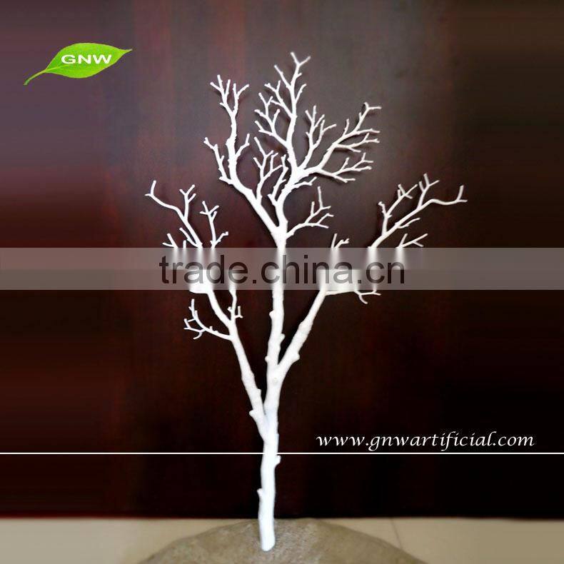 GNW WTR017 Artificial Decorative Dry Branch no leaf White color for window centerpieces 5ft high