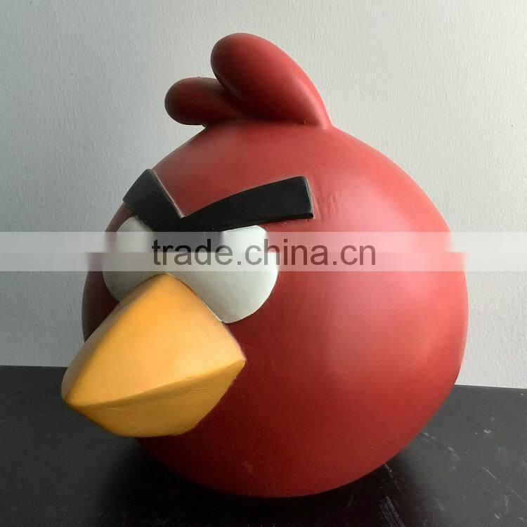 Resin bird figurine
