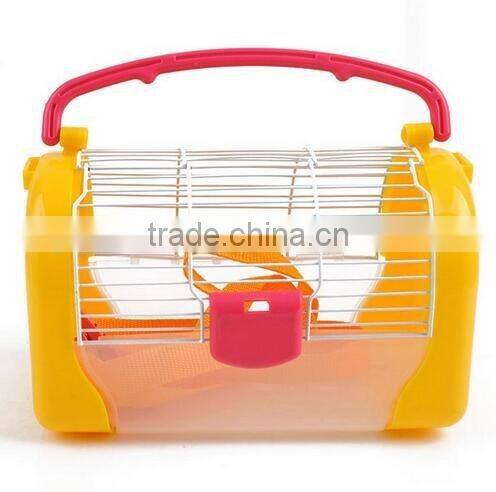 outdoor portable acrylic hamster cage hamster house pet cage with handle