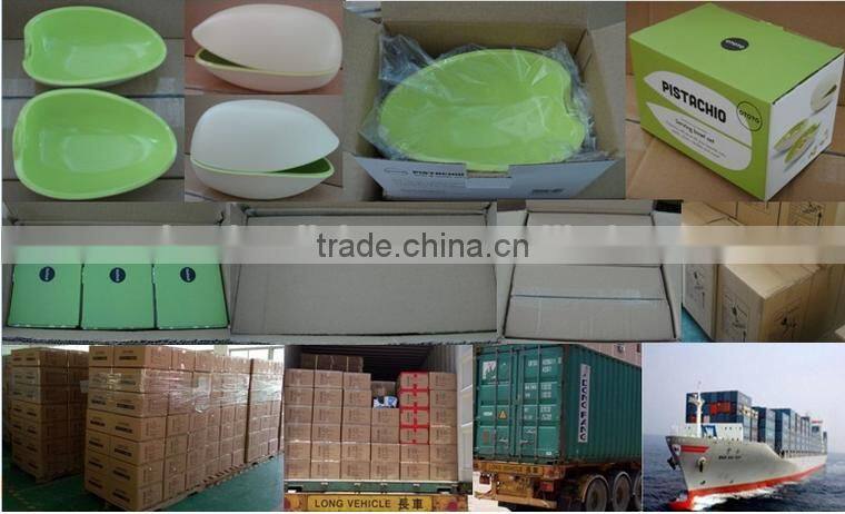 Archy Handle Hole Chinese Flower Melamine Spoon for Soup Dinnerware