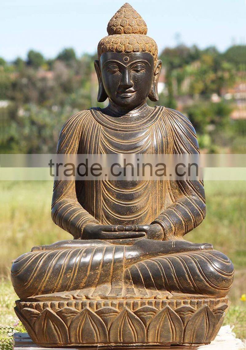 large garden outdoor sculptures stone carvings marble buddha statues