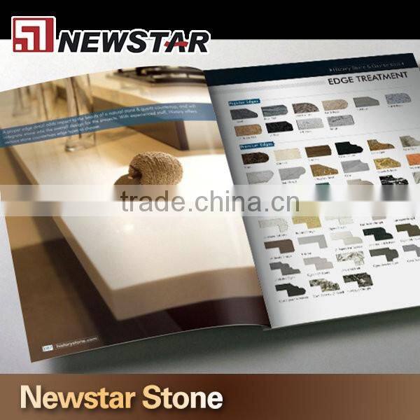 Newstar stone catalogue printing buochure design samples
