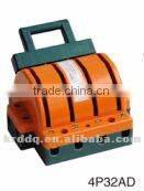 Ceramic knife switch with double and single throw 3P