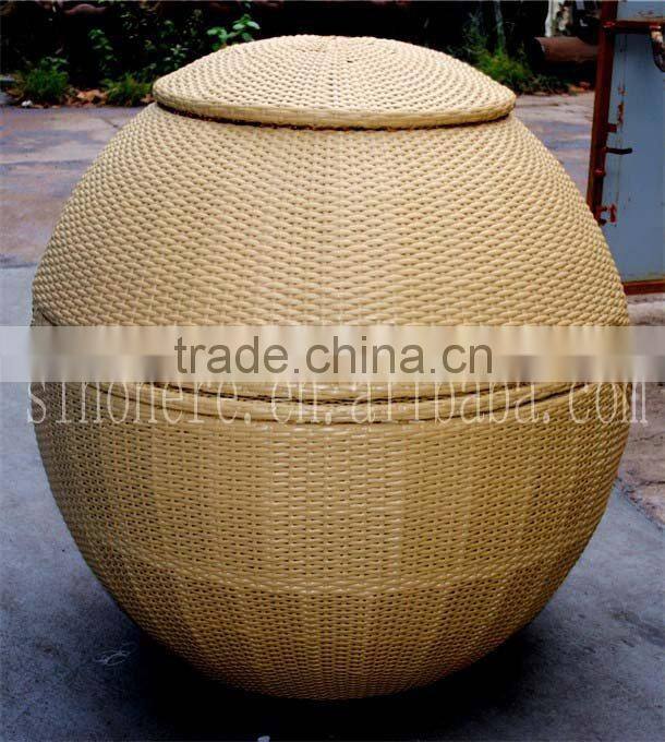 Weathered Wicker Furniture Chair AK1038