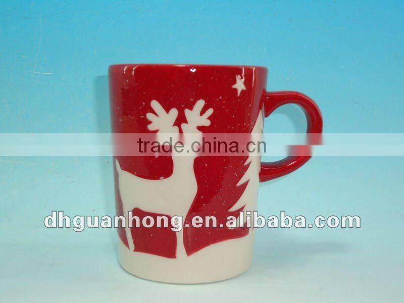 Santa ceramic teapot