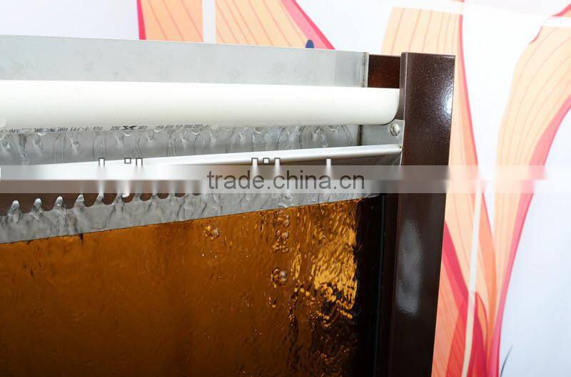 bronze mirror floor standing waterfall decoration items