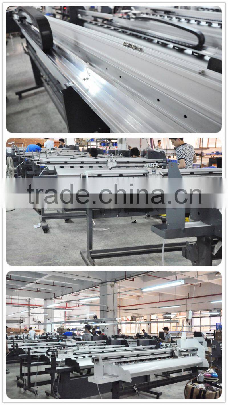 High quality High resolution dual head flex banner printer 3200MM