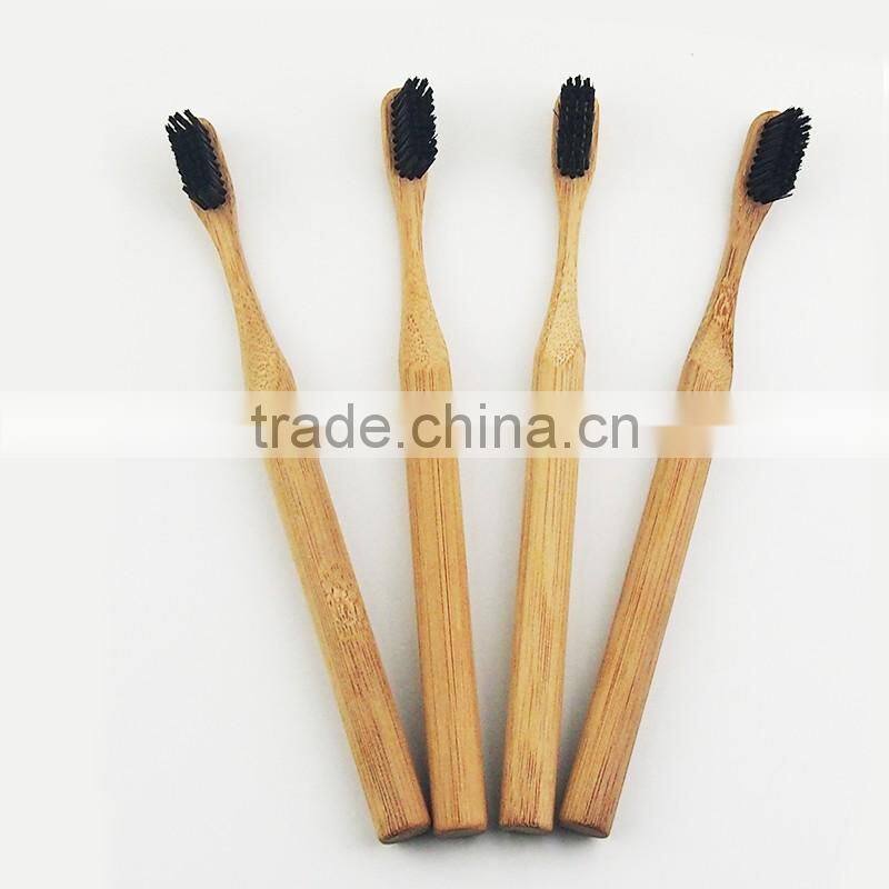 Eco Double Sided bamboo Toothbrush with Charcoal bristle