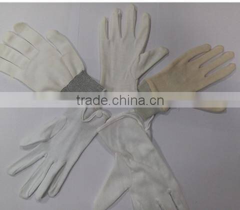 DDSAFETY 2017 Hot Sale Black Cotton Anti Static Cotton Safety Gloves