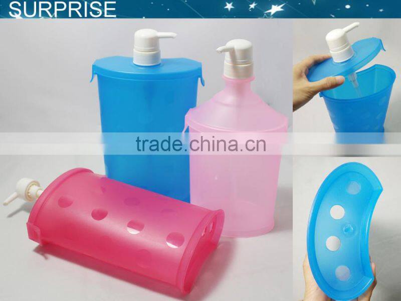 Japanese Style plastic shampoo bottle