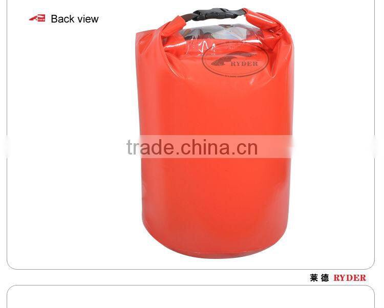 250D Tarpaulin Coated PVC Transparent Shoulder Bag