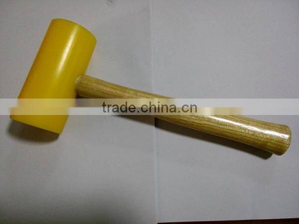 white nylon mallet hammer rubber mallet hammer 55mm