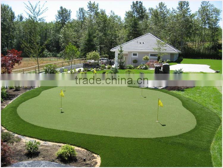 PP material high quality Synthetic Turf for golf