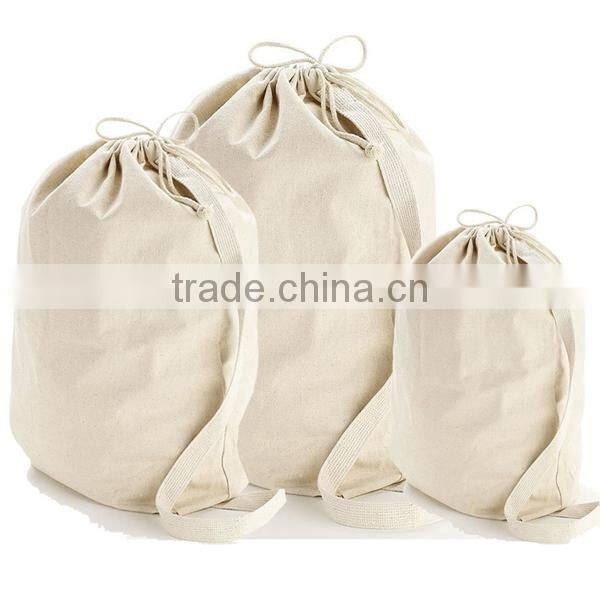 Wholesale Cheap Organic Cotton Material laundry bag