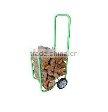 firewood carrier hand trolley/ log carrier hand trolley/ Log storage trolley