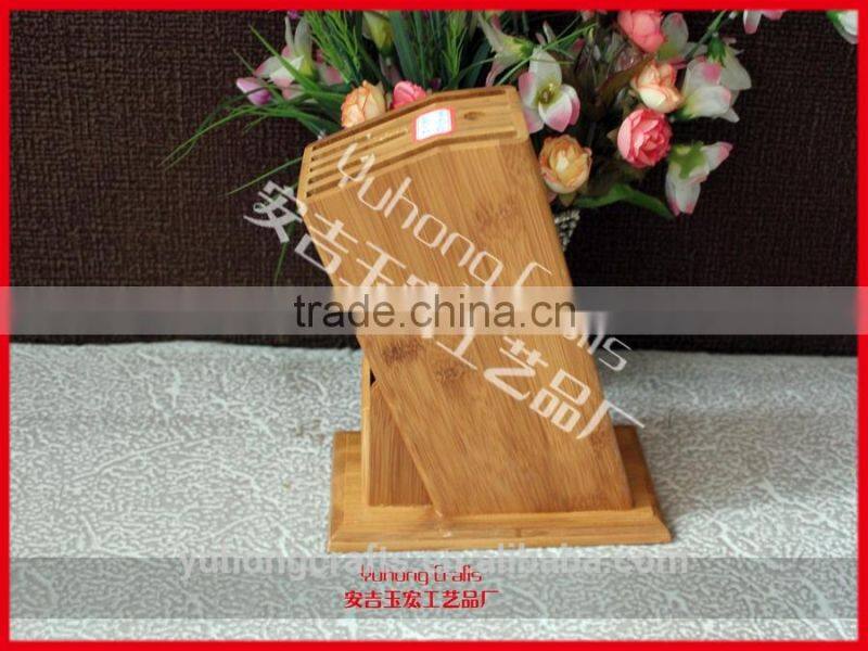 Customized Kitchen Knife rest With Bamboo For Promotion