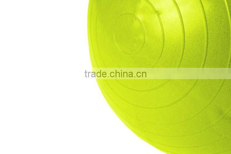 Wholesale ECO anti-slip anti burst PVC Yoga ball For Fitness