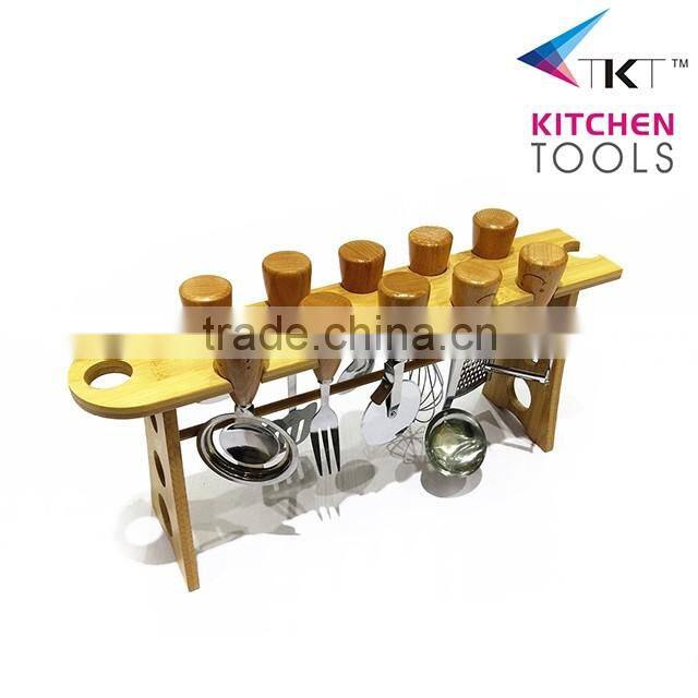 The three-dimensional handle nylon kitchenware set,nylon kitchen tool,nylon kitchen utensils