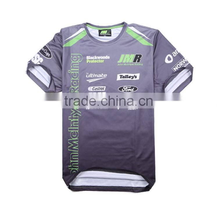 Sublimation print t shirt full print sport t shirt fashion design