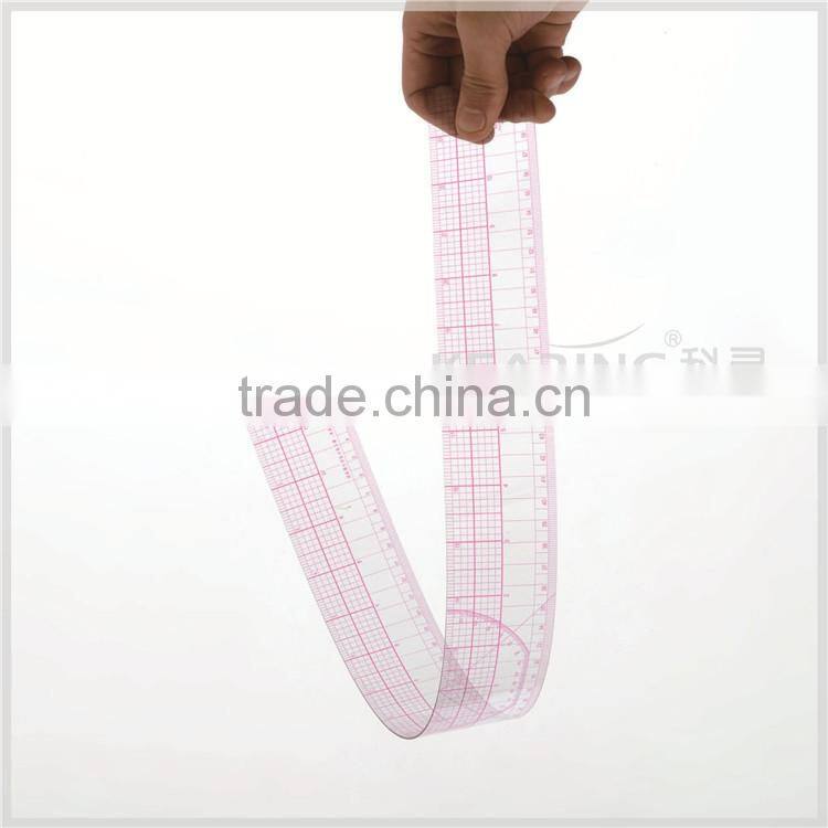 Kearing Metric& Inches Grading Ruler Plastic Fashion Design Rulers# B-97