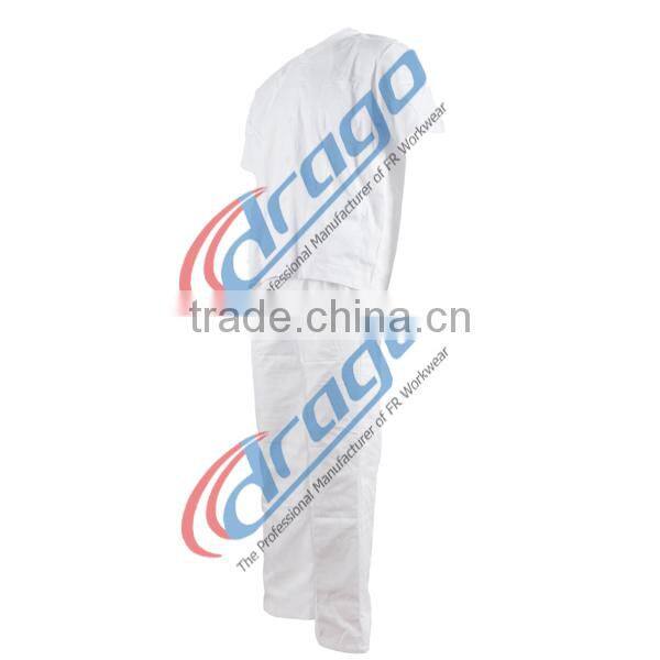 White hospital gown for doctor uniform