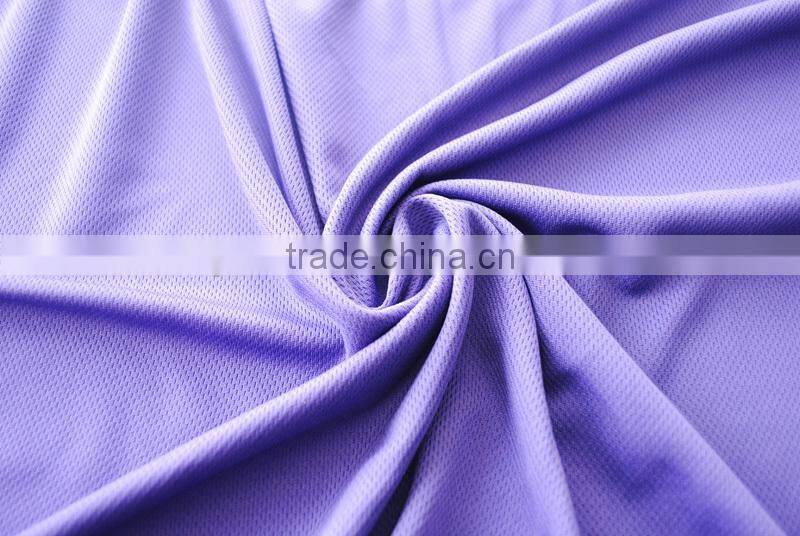high quality polyester micro mesh fabric for men's polo T-shirt factory price