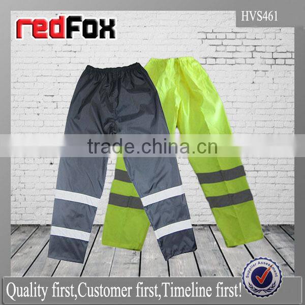 hi vis reflective men's golf rain pants
