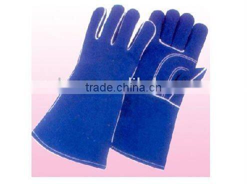 cow split leather welding safety glove/safety working glove