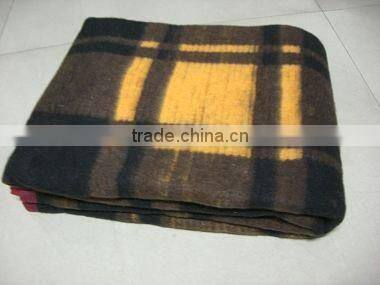 recycle checked blanket
