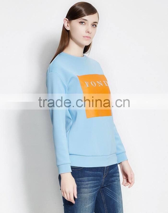 Comfort soft printed new design sweatshirt