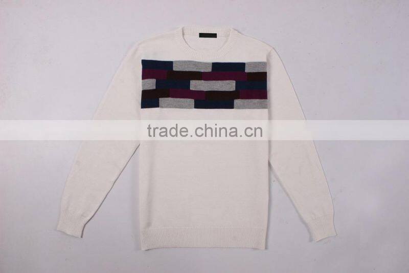 Hot Sale Men Plain Crew Neck Sweaters