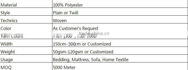 hot-sale polyester brushed fabric