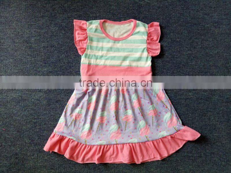 2017 wholesale summmer baby girls outfit pretty boutique clothing sets 4th of July dress