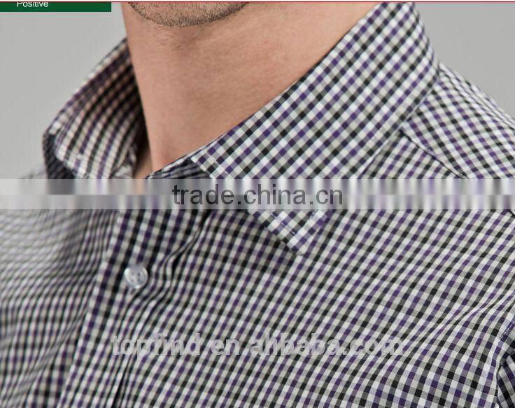 Fashion good quality model summer short sleeve man shirt